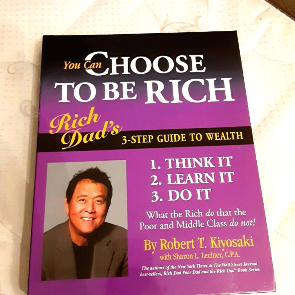 Robert Kiyosaki educational materials books and cd